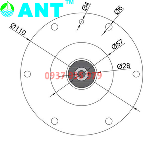 MÀNG VAN GIŨ BỤI GOYEN ANT-K3500