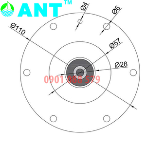 MÀNG VAN GIŨ BỤI GOYEN ANT-K3500