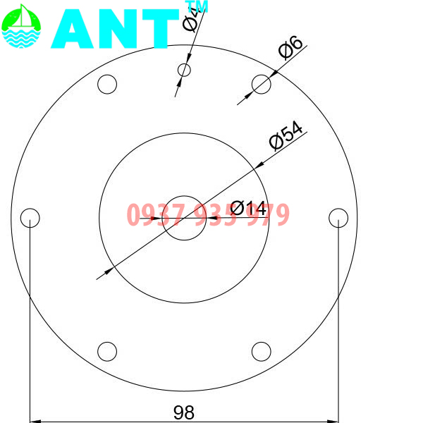 THÔNG SỐ MÀNG VAN GIŨ BỤI GOYEN ANT-K3500