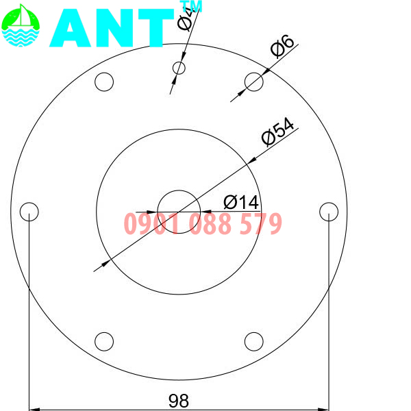 THÔNG SỐ MÀNG VAN GIŨ BỤI GOYEN ANT-K3500