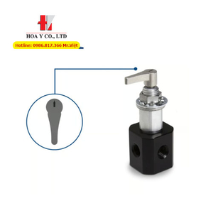 Manual Valve, 4-Port Distribution Flow Path (4-5), PTFE/CTFE, HVP, HAMILTON 86788