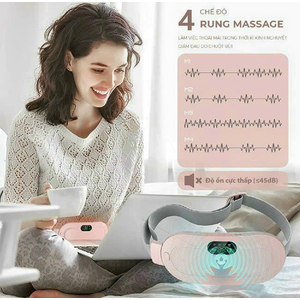Máy massage bụng kinh, giảm đau, làm ấm và xoa dịu bụng dưới