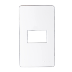 Mặt A60 dùng cho 1 thiết bị viền bạc KT120x70mm mã A601S