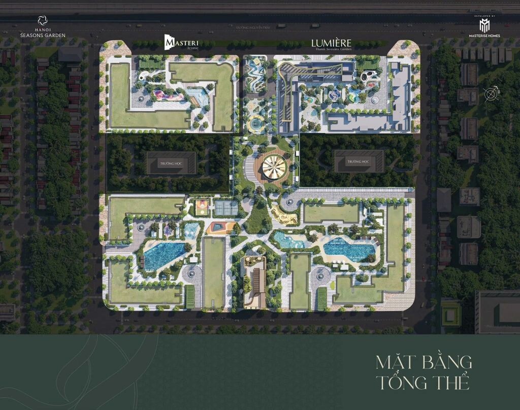 LUMIÈRE Hanoi Seasons Garden: Bảng Giá & Chính Sách Masterise Nguyễn Trãi