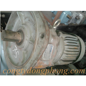 Motor giảm tốc mặt bích Nhật cũ 2hp 1/75