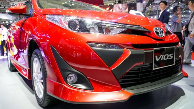 mặt ca lăng xe vios độ bodykit