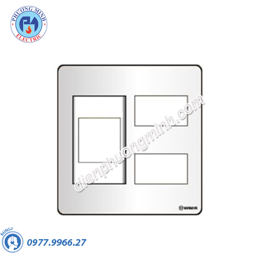 Mặt nhựa chứa 1 MCCB kiểu A và 2 module - Model SC2X/A