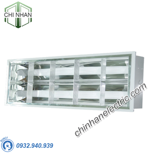 Bộ đèn máng xương cá 2x10W 605x300mm - MATL-210T - MPE