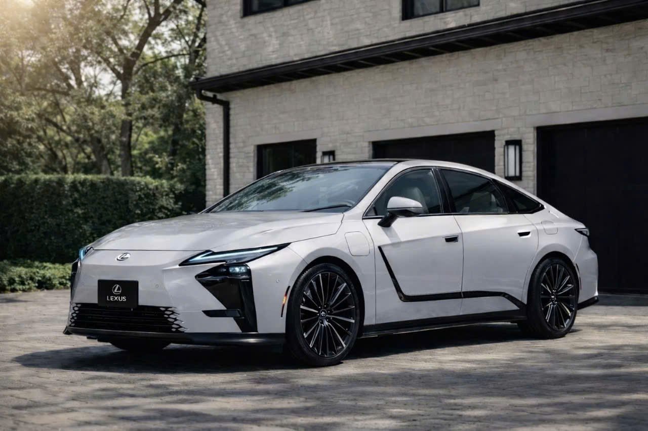 Lexus ES 2026 màu bạc Sonic Iridium (1L2)