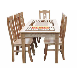Mẫu bàn ghế gỗ nhà hàng