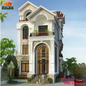 Mẫu biệt thự đẹp gia đình anh Thương chị Huệ