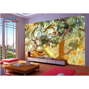 Mẫu gạch 3D men sứ giả ngọc GN154
