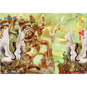 Mẫu gạch 3D men sứ giả ngọc GN158