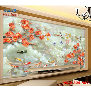 Mẫu gạch 3D men sứ giả ngọc GN165