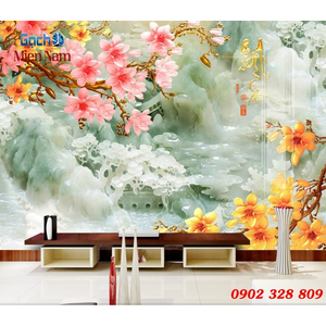 Mẫu gạch 3D men sứ giả ngọc GN174