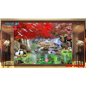 Mẫu gạch 3d ốp tường TNM234