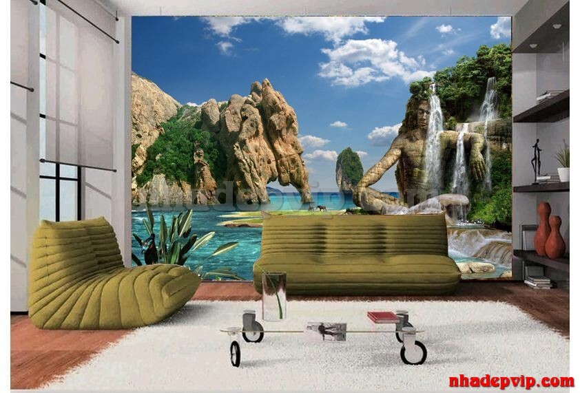 Mẫu gạch 3d ốp tường TN07