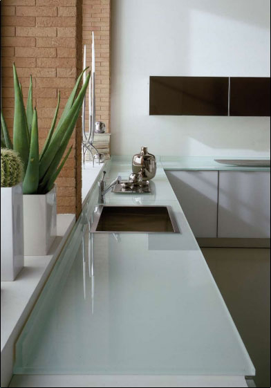 Kính màu trắng sữa