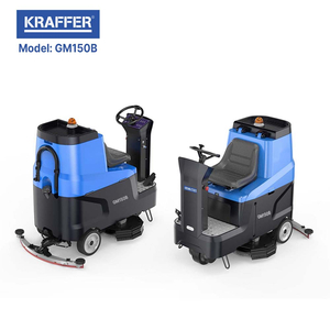 Máy lau sàn nhà xưởng ngồi lái Kraffer GM150B