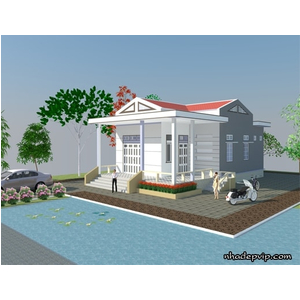 Mẫu nhà cấp 4 NCB35