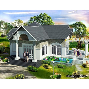 Mẫu nhà cấp 4 NCB39