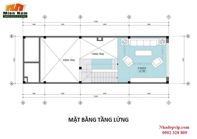 Mẫu nhà phố cho diện tích nhỏ của gia đình anh Triệu chị Thơ, Quận 3 Mẫu nhà phố cho diện tích nhỏ của gia đình anh Triệu chị Thơ, Quận 3