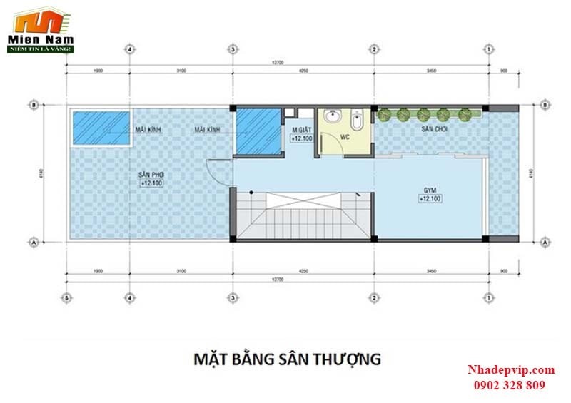 Mẫu nhà phố cho diện tích nhỏ của gia đình anh Triệu chị Thơ, Quận 3 Mẫu nhà phố cho diện tích nhỏ của gia đình anh Triệu chị Thơ, Quận 3