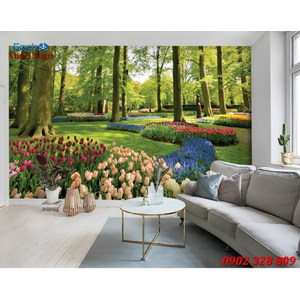 Mẫu tranh 3d ốp tường đẹp HTM36