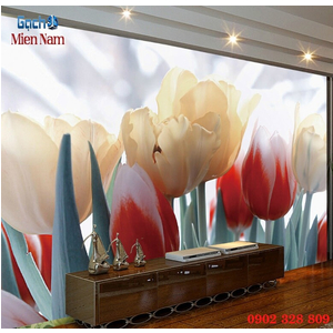 Mẫu tranh 3d ốp tường đẹp HTM54