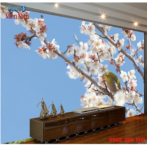 Mẫu tranh 3d ốp tường đẹp HTM55