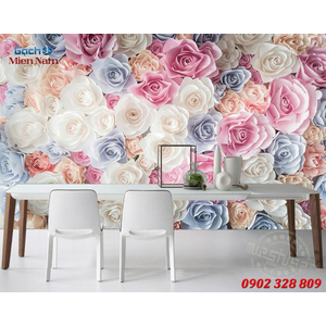 Mẫu tranh 3d ốp tường đẹp HTM09