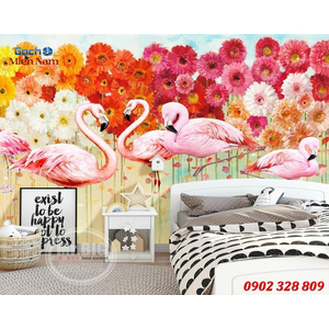 Mẫu tranh 3d ốp tường đẹp HTM15