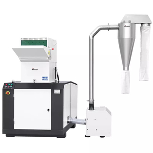 Máy Băm Nhựa Chống Ồn Và Bộ Gom Liệu