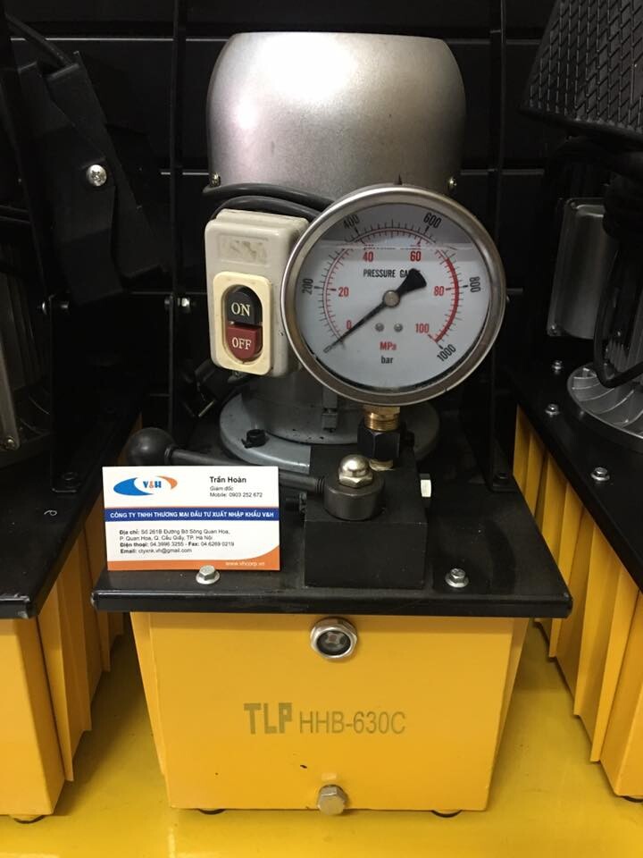 Máy bơm điện thủy lực TLP HHB-630A , HHB-630C