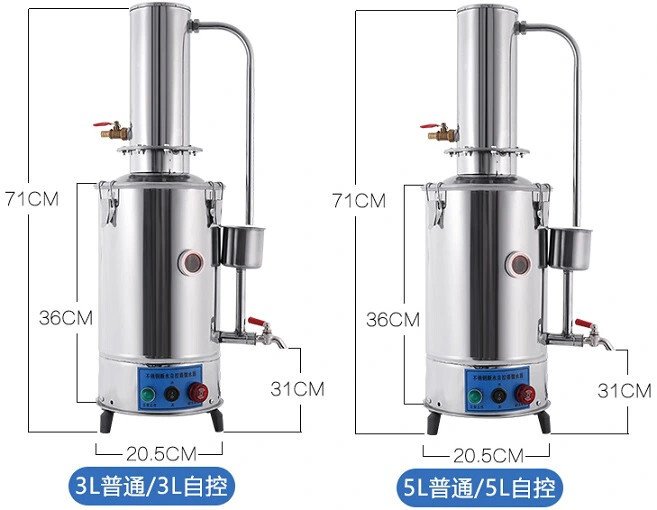 Máy cất nước 1 lần tự động 3 lít, 5 lít