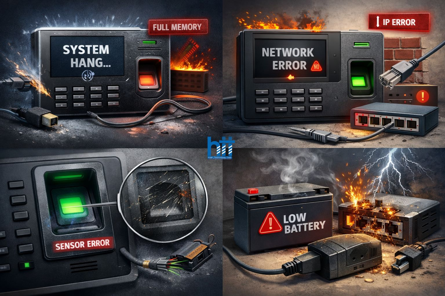 Máy Chấm Công Bị Treo Hoặc Không Kết Nối – Dấu Hiệu Cần Kiểm Tra Ngay