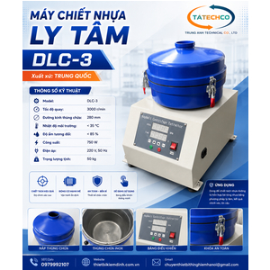 Máy chiết nhựa ly tâm DLC-3