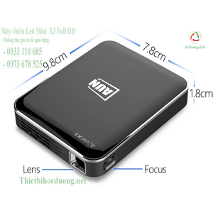 Máy Chiếu Mini AUN X3 Cao Cấp