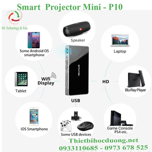 Máy chiếu mini thông minh P10 bỏ túi