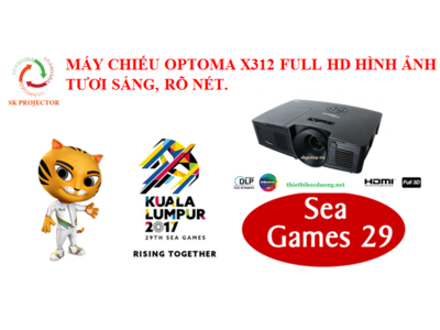 Máy chiếu Optoma X312 khuyến mãi giảm giá cùng Sea Games 29