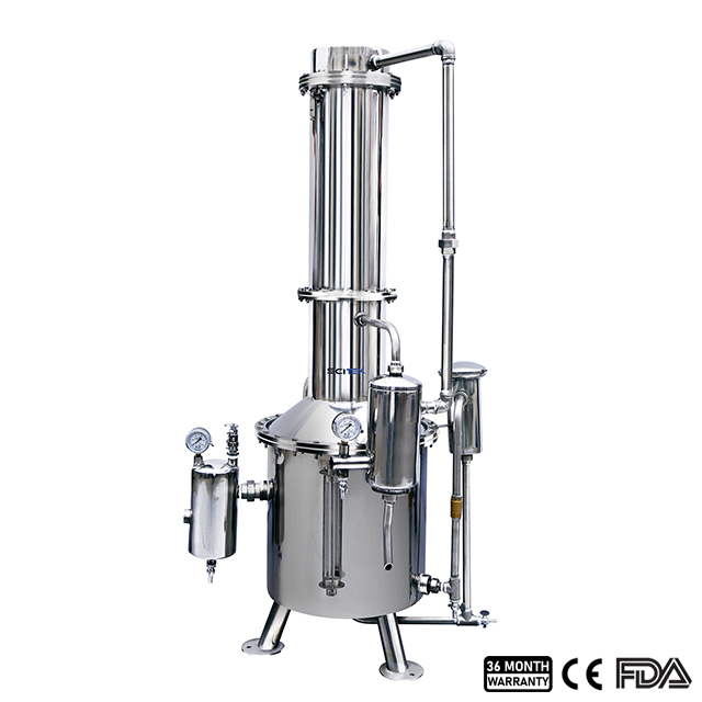 Máy chưng cất nước bằng hơi nước dạng tháp - WD-TR50; WD-TR100; WD-TR200; WD-TR400; WD-TR600