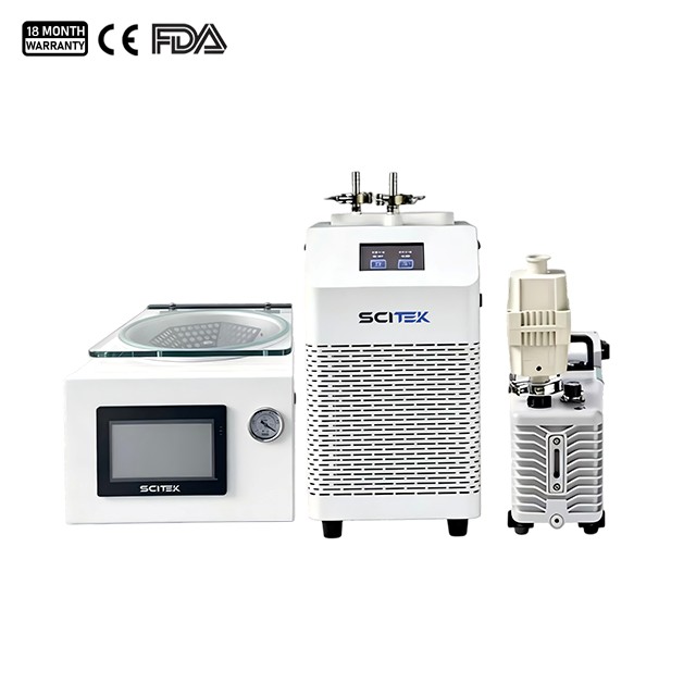Máy cô đặc ly tâm đông lạnh chân không, khay 96 giếng - VCC-FP