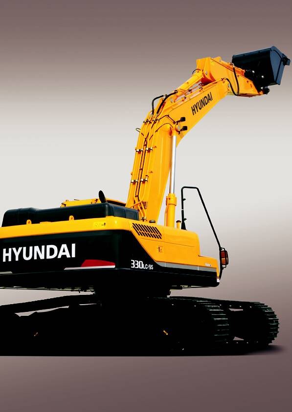 Máy đào bánh xich Hyundai R330LC-9SH