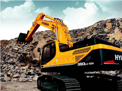 Máy đào bánh xích Hyundai R380LC-9SH