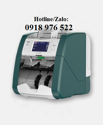 Máy Đếm và Phân Loại Tiền 2 Cửa Likesys LS200
