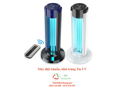 Đèn UV khử trùng, diệt khuẩn cho lớp học , văn phòng bằng tia UV diệt khuẩn 99.99%