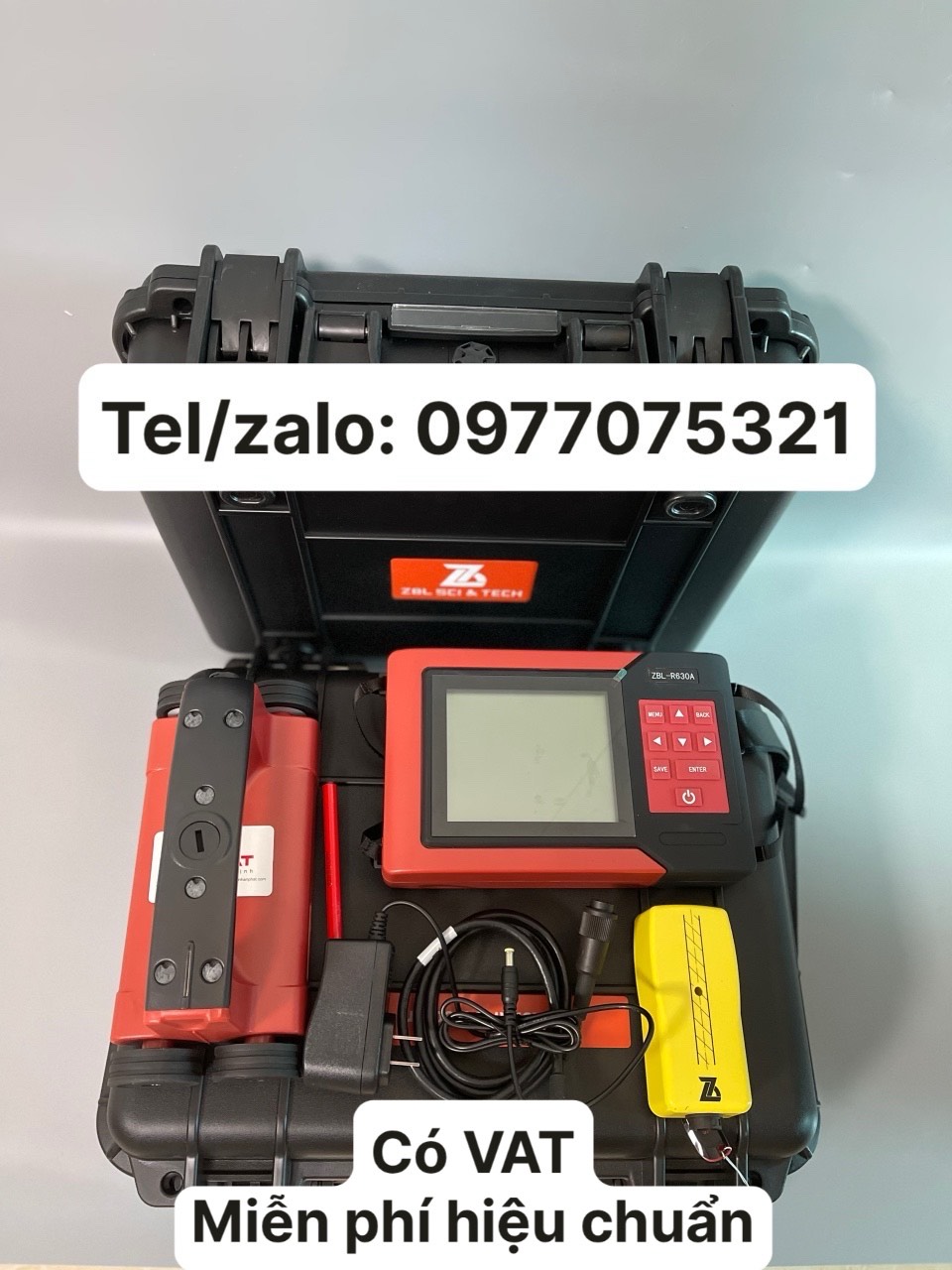 Máy dò cốt thép trong bê tông ZBL-R630A