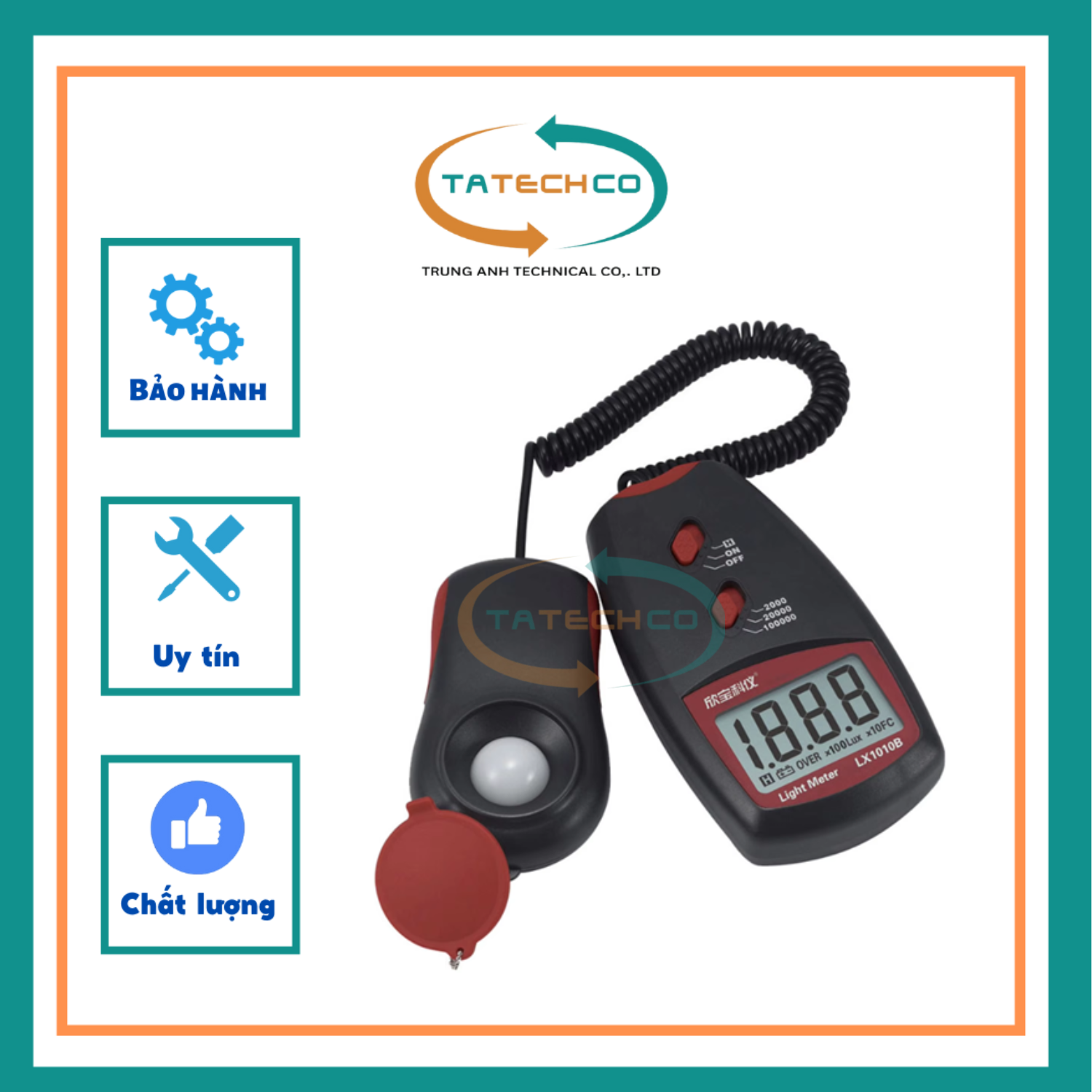 MÁY ĐO CƯỜNG ĐỘ ÁNH SÁNG LX1010B
