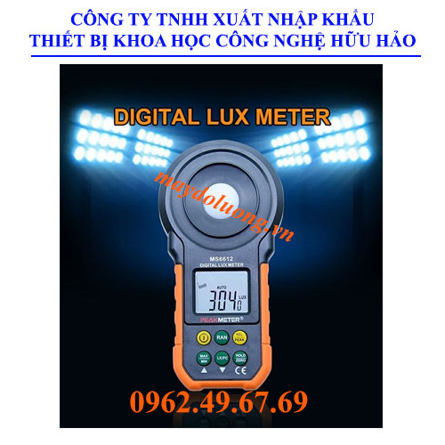 máy đo cường độ ánh sáng pm6612