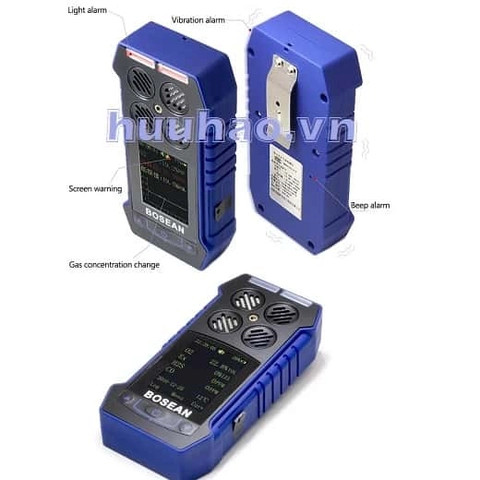 Máy dò đa khí CO, H2S, O2, LEL cầm tay BH-4S